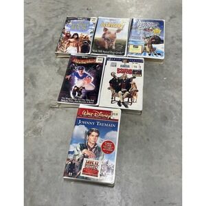 Lot Of Six (6) Disney VHS Tapes Reseller Lot Of New Sealed VHS Disney Tape